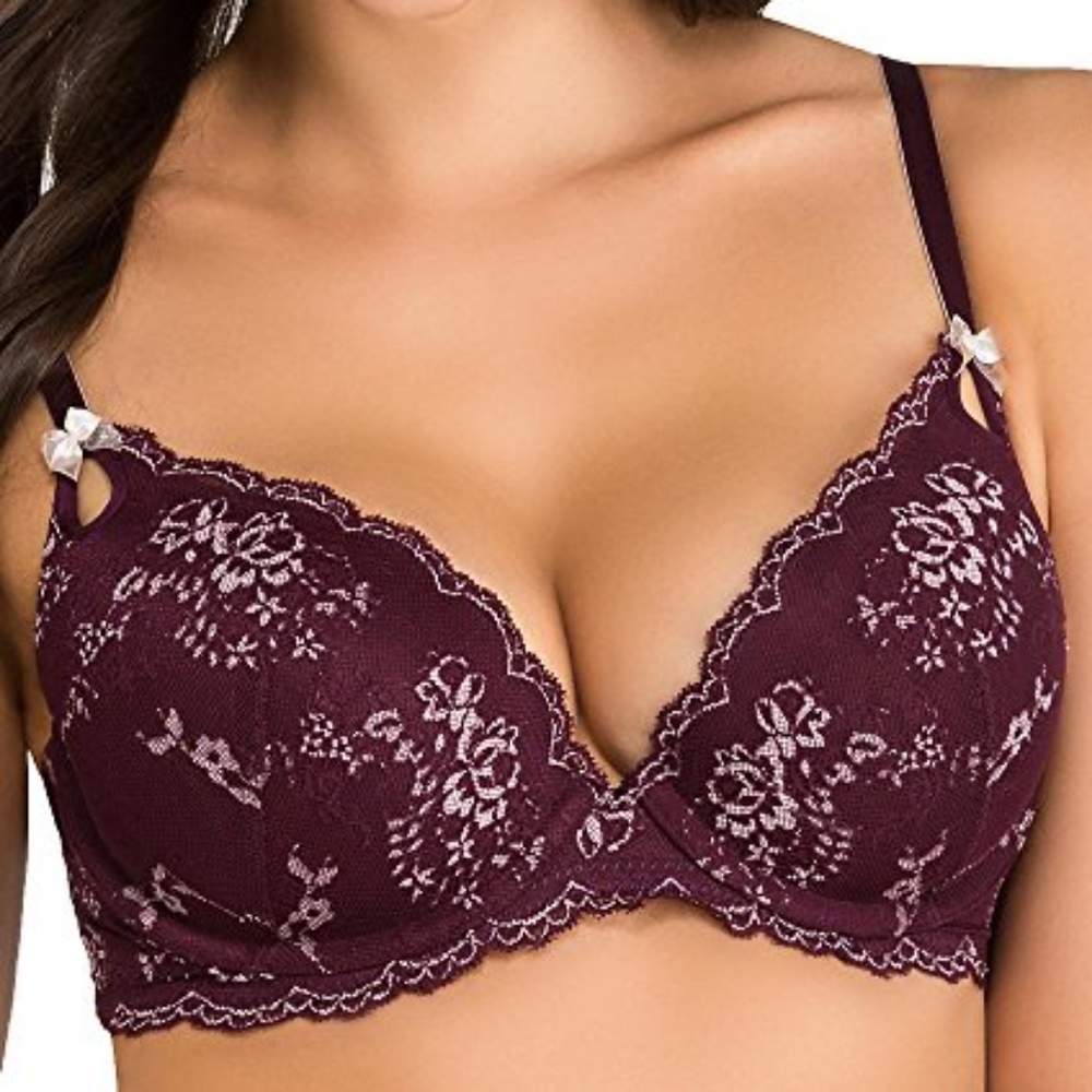 Parisa fe 40DDD Plunge Push-up Bra